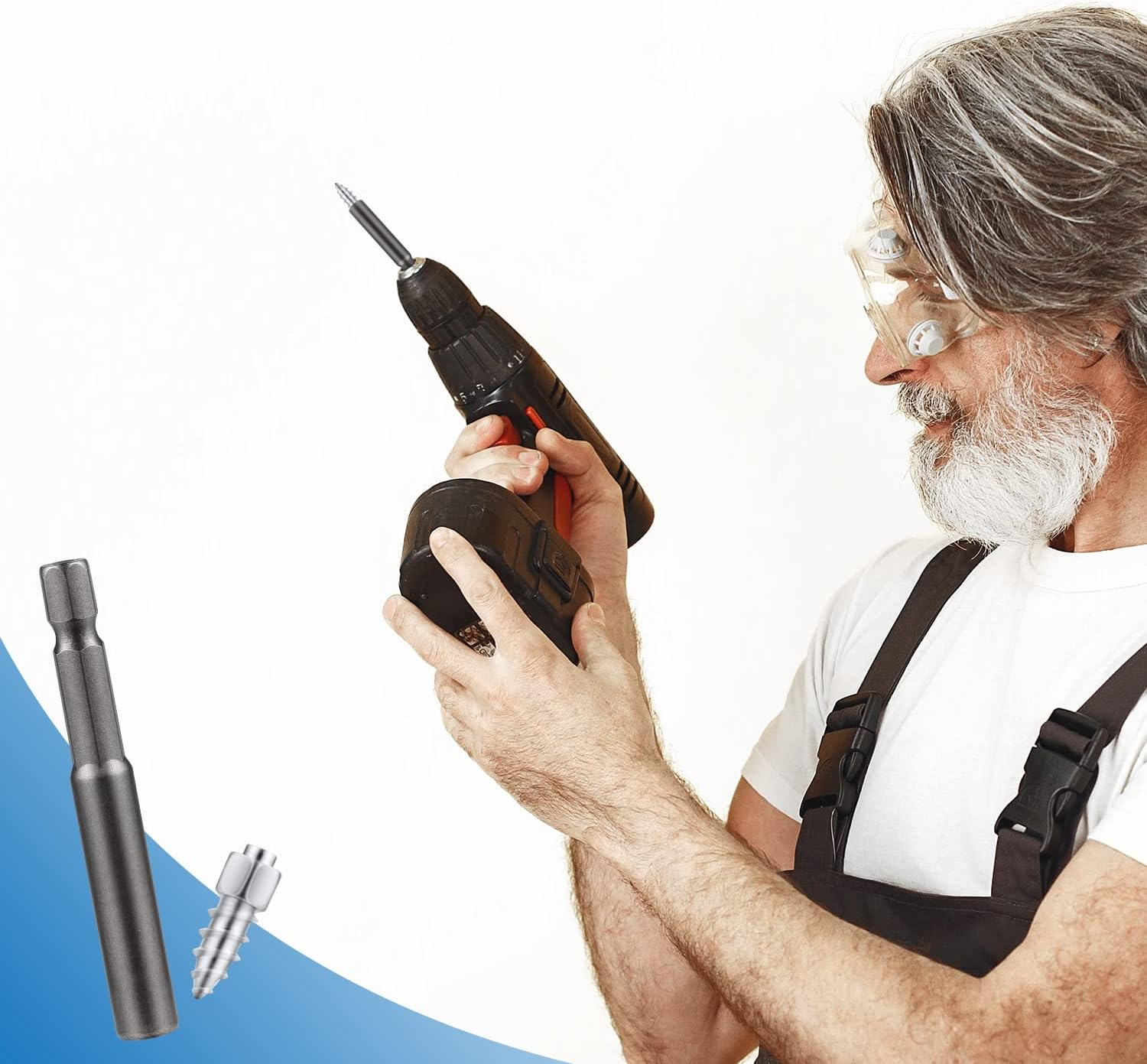 100Pcs Screw in Tire Studs, 9Mm Wheel Tyre Studs for Ice and Snow Tire Spikes ATV Tire Studs with Installation Tool for Car Truck Motorcycle Bicycle Boot ATV SUV Auto Accessories image number 1