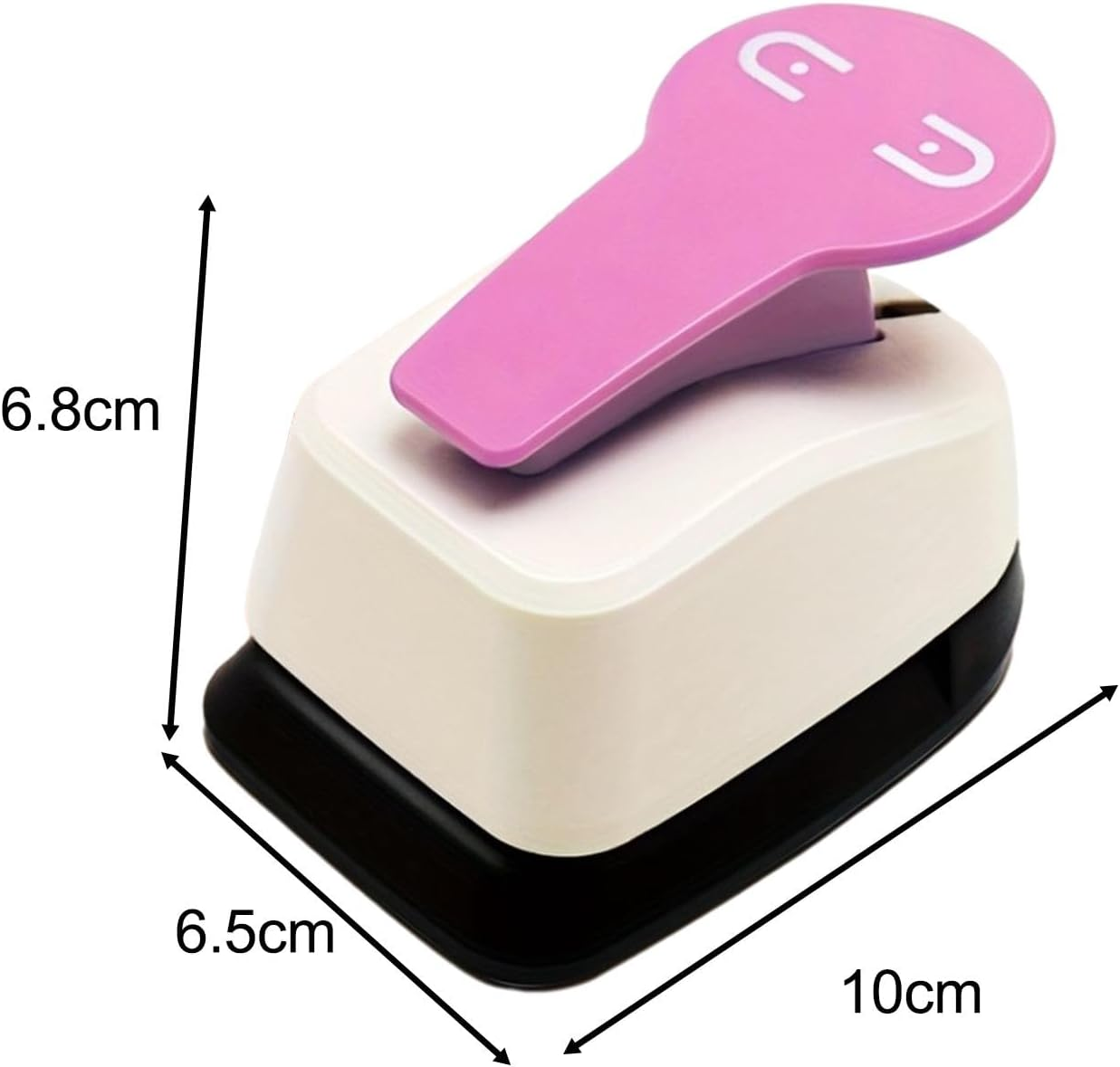 Colaxi Earring Necklace Card Punch Tool Handicraft Embossing Portable Cutter Durable Small Paper Punch for Earring Necklace Storage