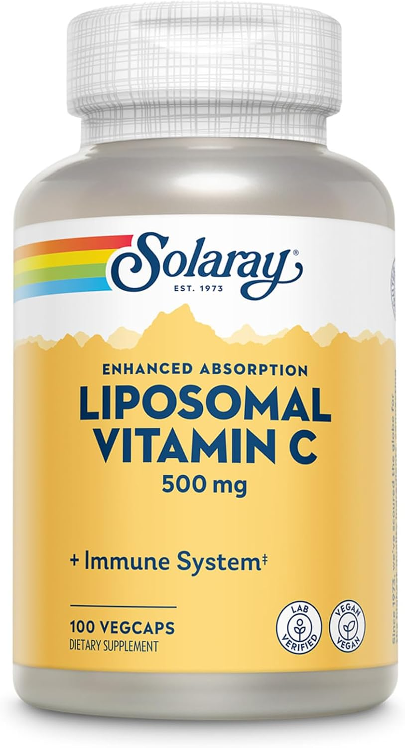 Solaray Liposomal Vitamin C 500 Mg Vcapsules, 100 Count image number 4