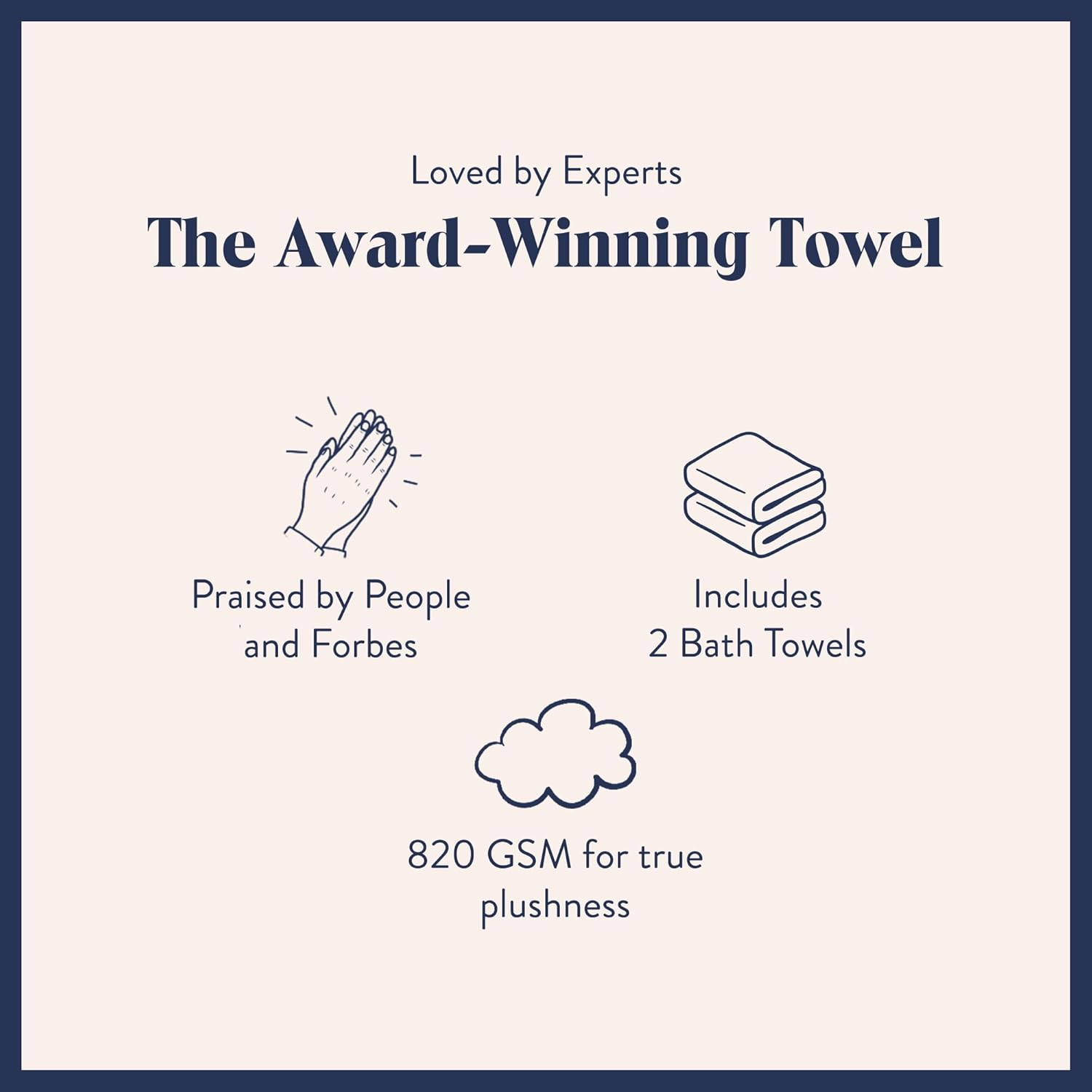 Brooklinen Super-Plush Bath Towels - Set of 2, Smoke Gray, 100% Cotton | Best Luxury Spa Towels