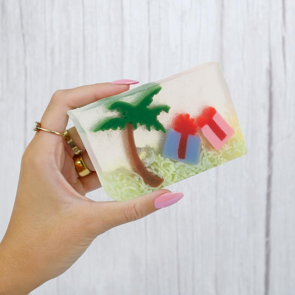 Primal Elements Shrink Wrap Soap, Christmas in Paradise, 6 Ounce image number 3