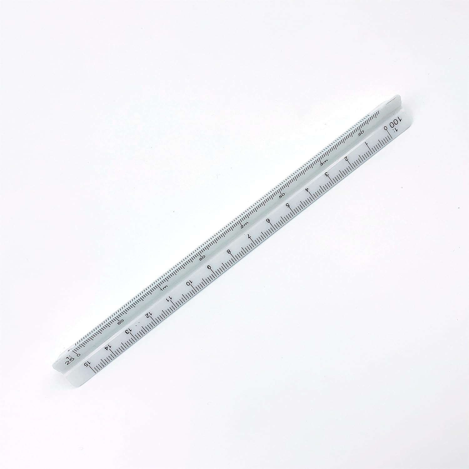 Triangle Scale (15 Cm), Drafting Supplies, Scale Ruler, for General Use, Plastic, Special Scale Scale, Large, 1/100, 1/200, 1/250, 1/300, 1/400, 1/500