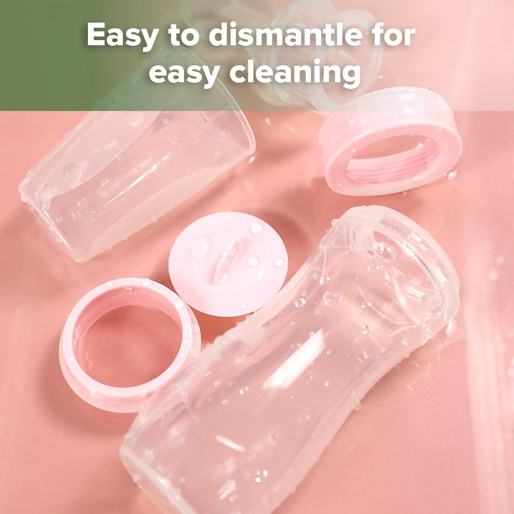 Haakaa Silicone Baby Food Dispensing Spoon Feeder 120Ml - Squeeze Spoon Feeder for Infant| Feeding Spoon for Puree,Solid Food,Smoothie - 4M+ Baby Toddler Utensil - Grey image number 6