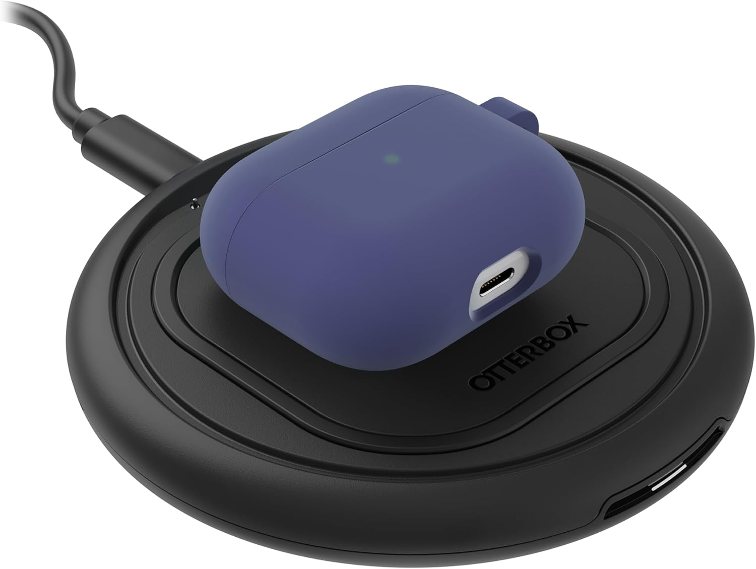 Otterbox Soft Touch Headphone Case for Airpods 3Rd Gen 2021, Shockproof, Drop Proof, Ultra-Slim, Scratch and Scuff Protective Case for Apple Airpods, Includes Carabiner, Dark Purple image number 6