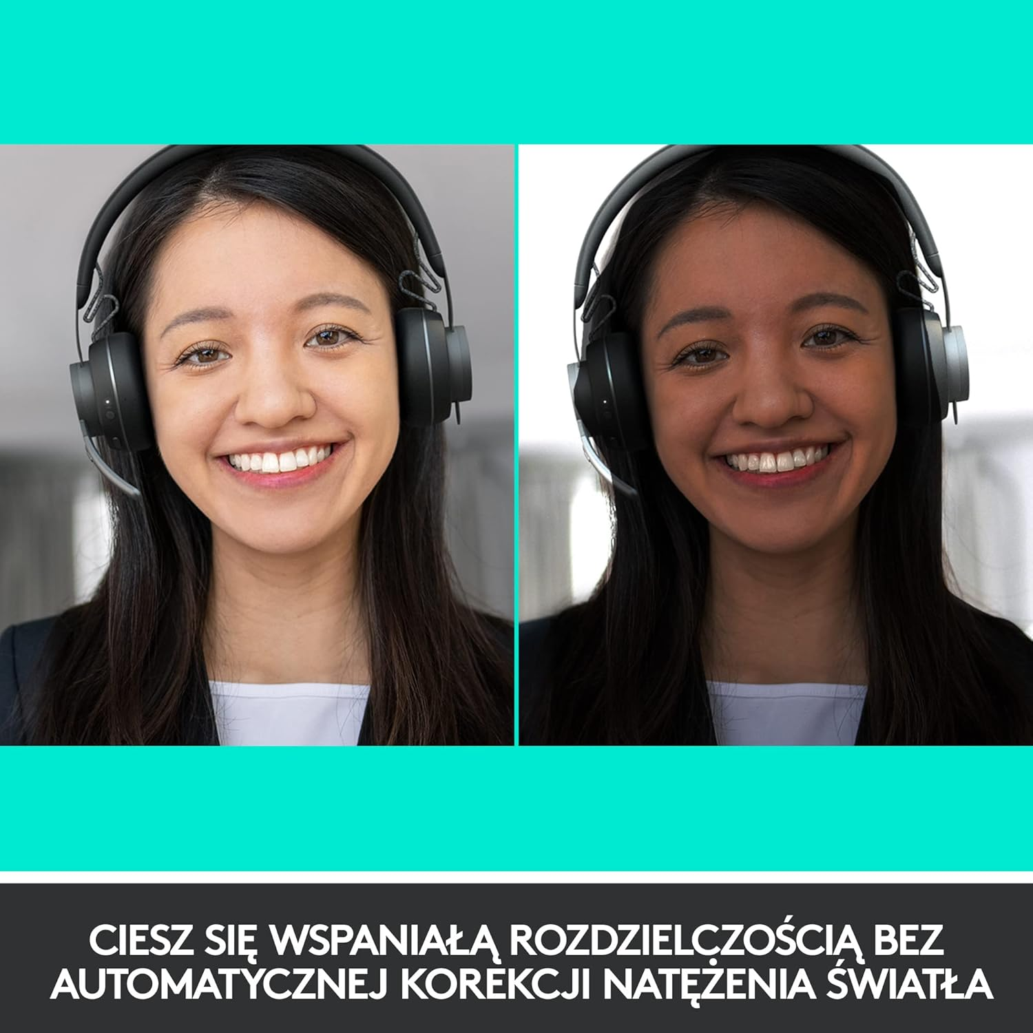 Logitech Brio Stream Webcam - Ultra 4K HD Video Calling, Noise-Cancelling Mic, HD Auto Light Correction, Wide Angle, Compatible with Microsoft Teams, Zoom, Google Meet on Pc/Mac, Streaming - Black image number 2