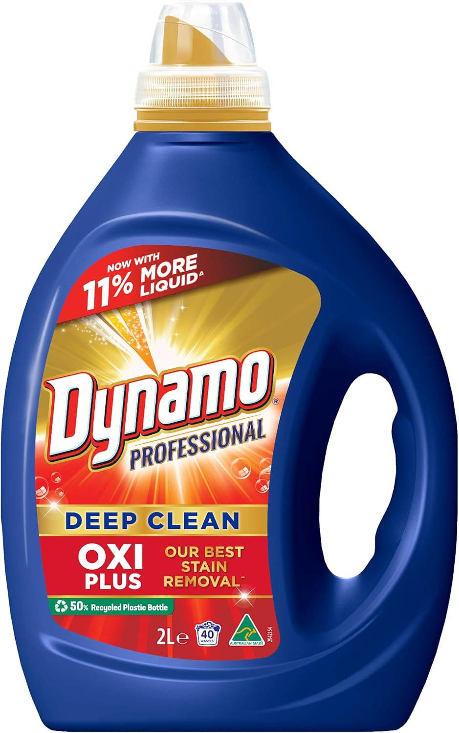 Dynamo Professional Oxiplus Laundry Detergent Liquid 2L image number 1