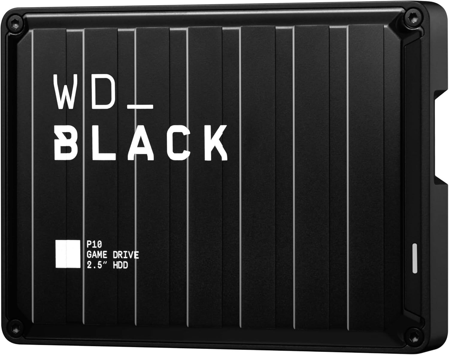 Wd_Black P10 6TB Game Drive, Portable External Hard Drive, Speeds up to 130 Mb/S, Works with Console, PC, Playstation, Xbox, save up to 125 Games, Portable Game Drive, Black image number 6