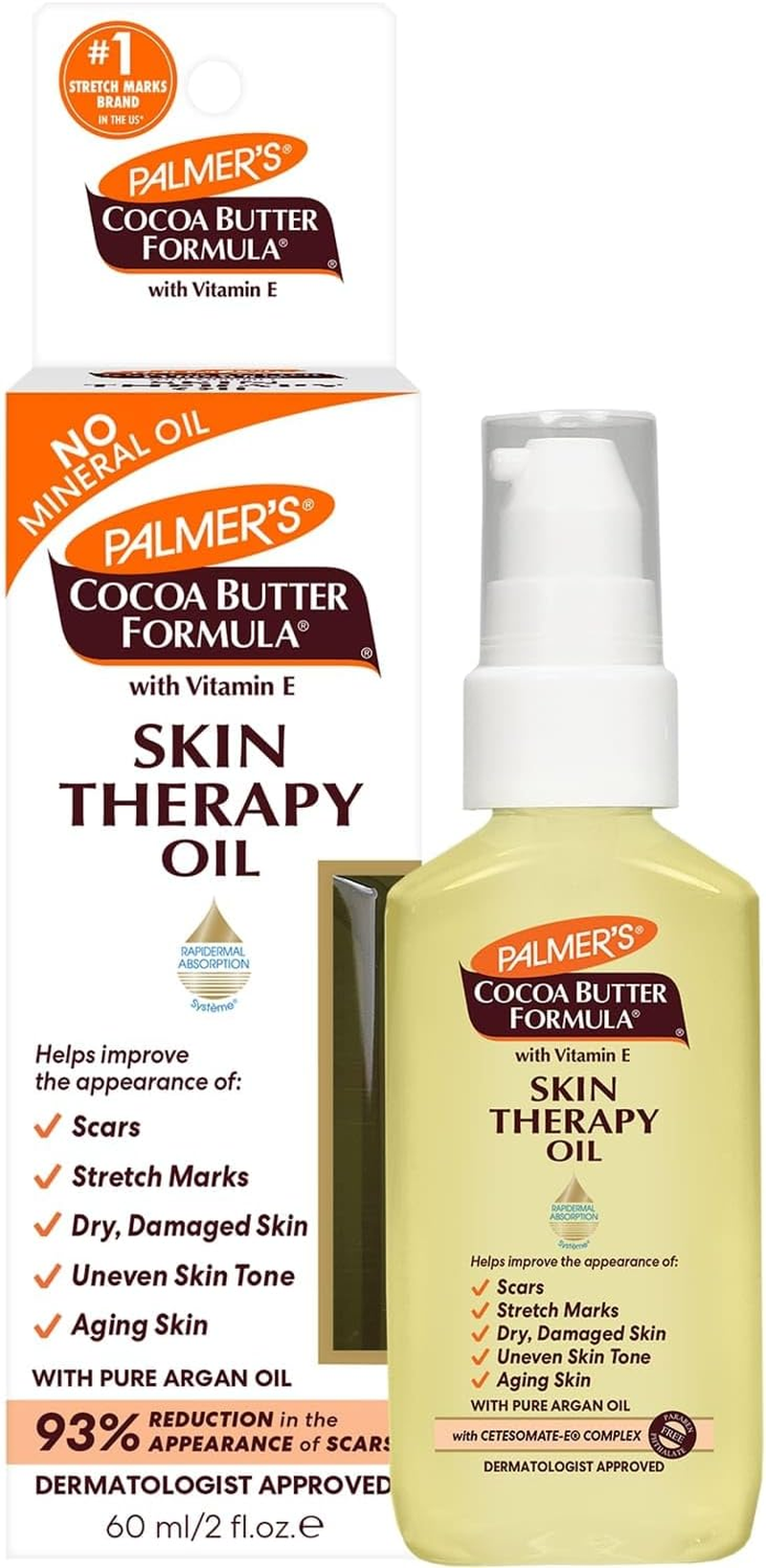 PALMER'S Cocoa Butter Formula Skin Therapy Oil, 60Ml image number 3