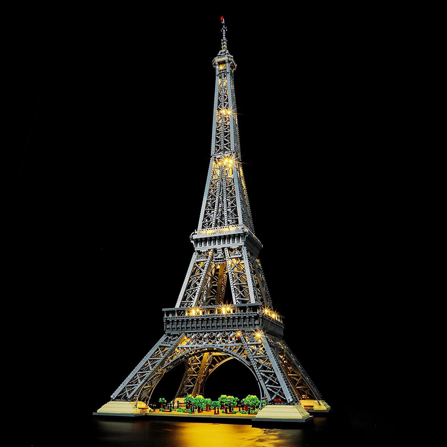 GEAMENT LED Light Compatible with  Eiffel Tower - Lighting Set for Icons 10307 (Model Not Included) image number 1