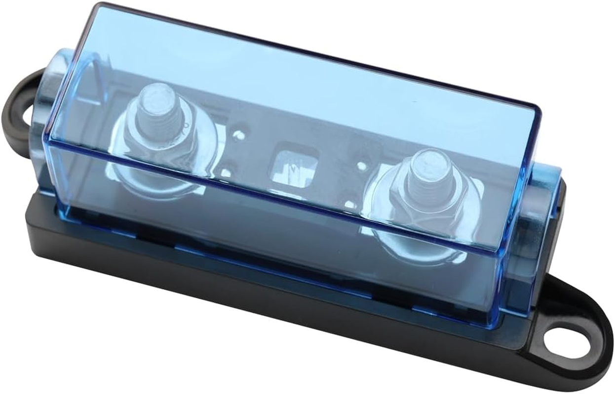 Mega Fuse 150 Amp Heavy Duty Dual Battery System with Fuse Holder Bolt down for Inverter Sound System Audio
