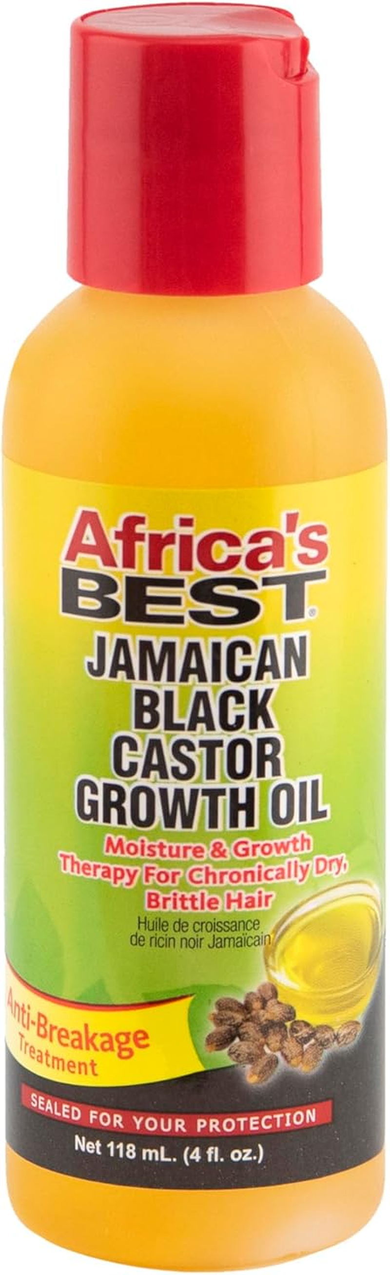 Africa'S Best Jamaican Black Castor Oil Growth Oil 118Ml (4Oz)