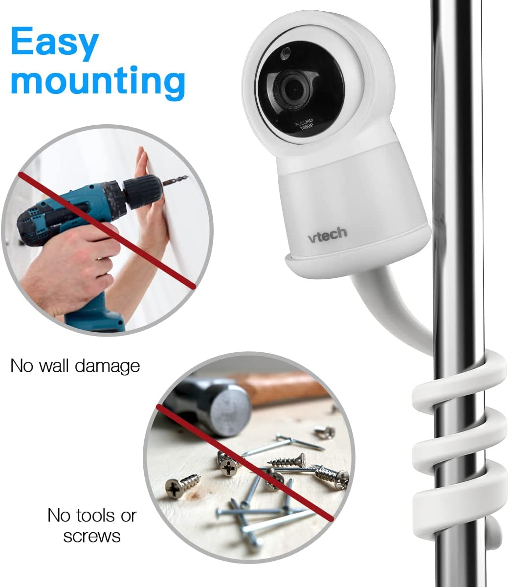 HOLACA Flexible Twist Mount Bracket for Vtech RM5754,RM5854,RM7754 Baby Monitor image number 1