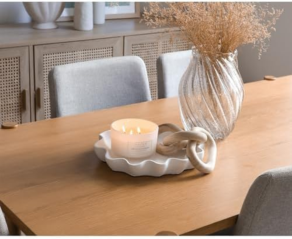 Haven Orchid & Jasmine Scented Candle in Glass Jar - Clean-Burning Soy Wax Blend with Natural Cotton Wick - Long-Lasting Aromatherapy Candle for Home Decor & Fragrance image number 4