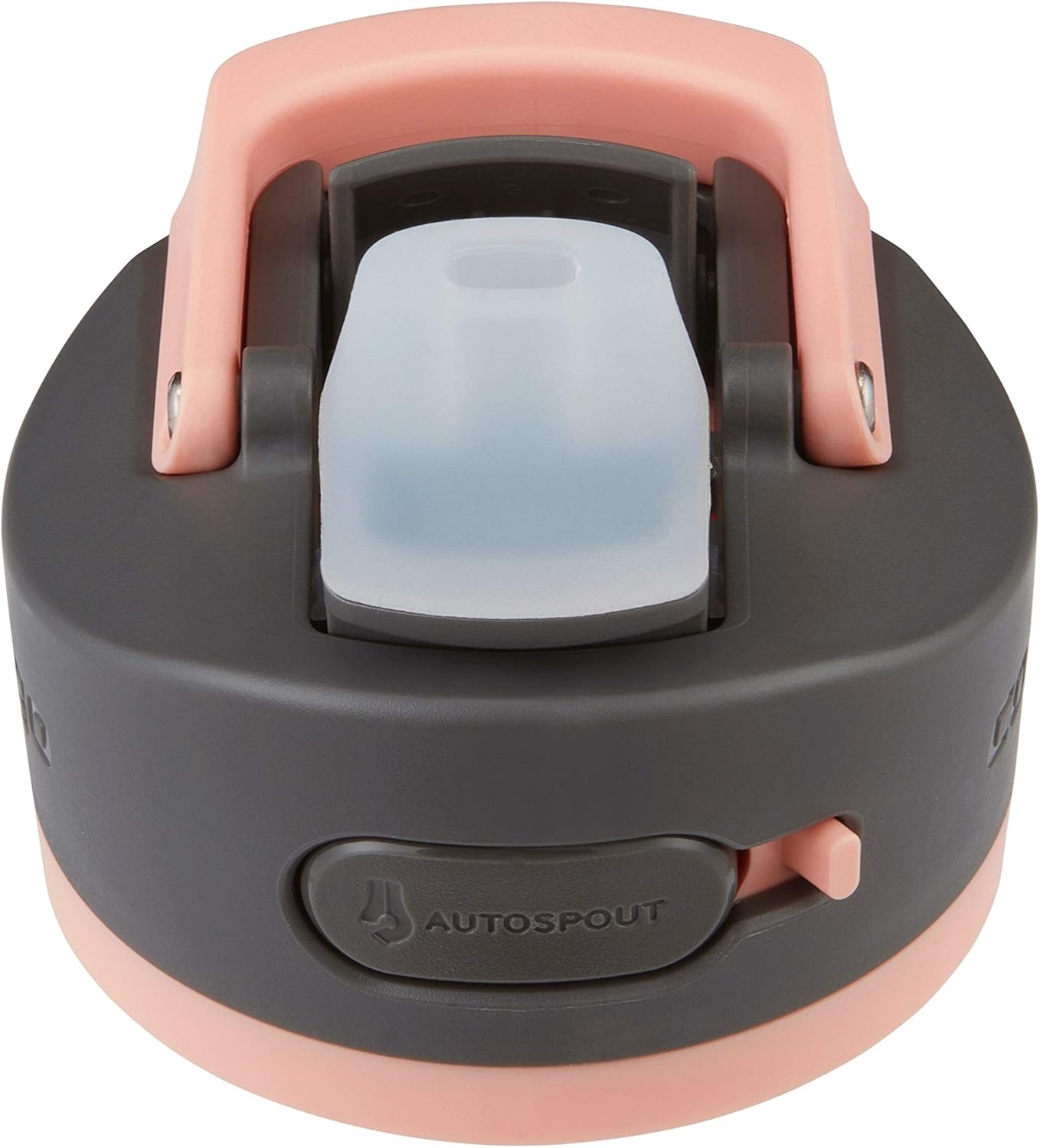 Contigo Ashland 2.0 Leak-Proof Water Bottle with Lid Lock and Angled Straw, Dishwasher Safe Water Bottle with Interchangeable Lid, 24Oz Pink Lemonade image number 1