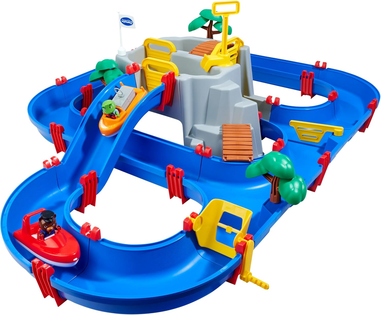 Aquaplay Big Spielwarenfabrik, Brand - Mountain Lake Water Playset, Blue image number 4