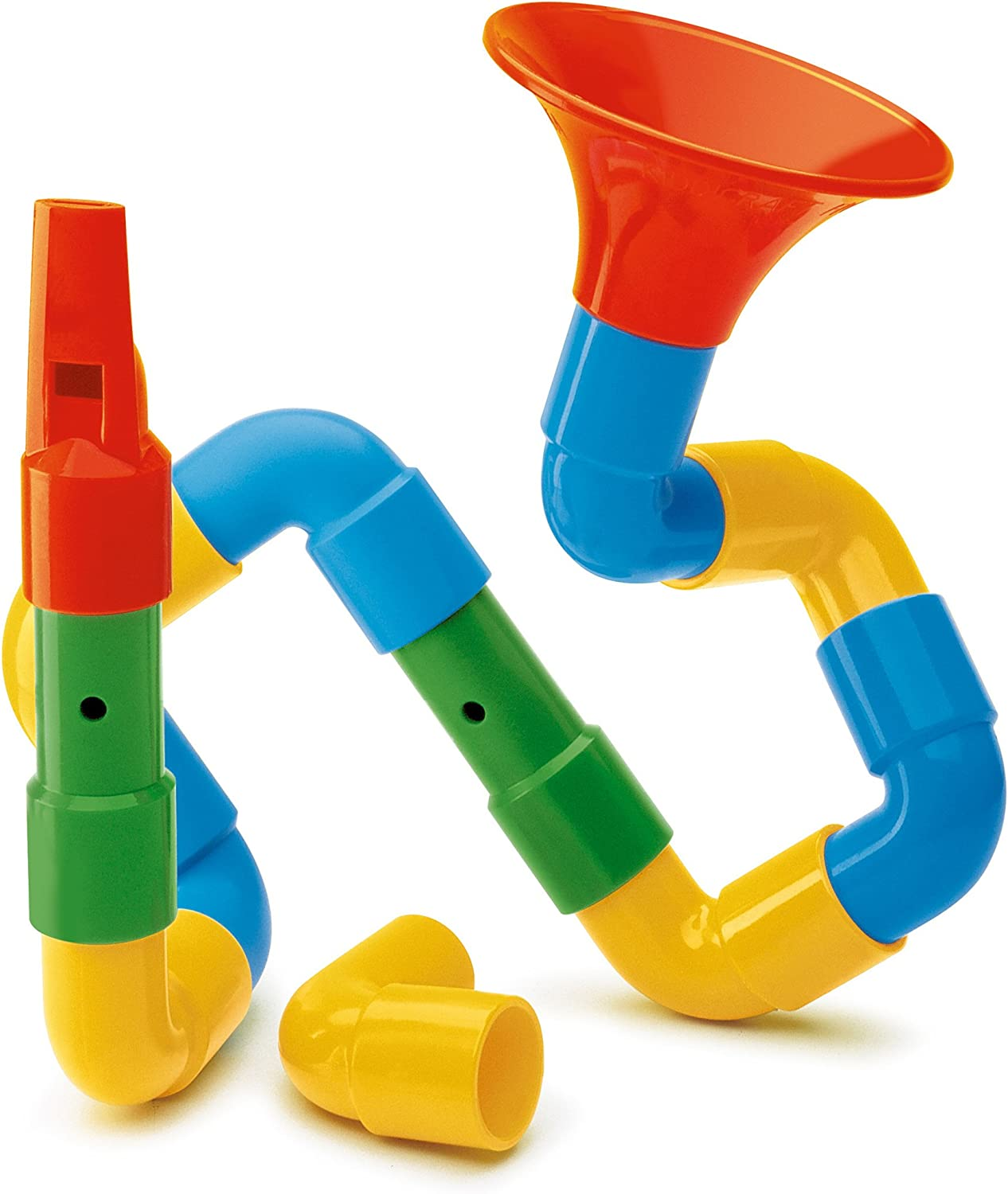 Quercetti Saxoflute &ndash; 16 Piece Build Your Own Instrument Set image number 1