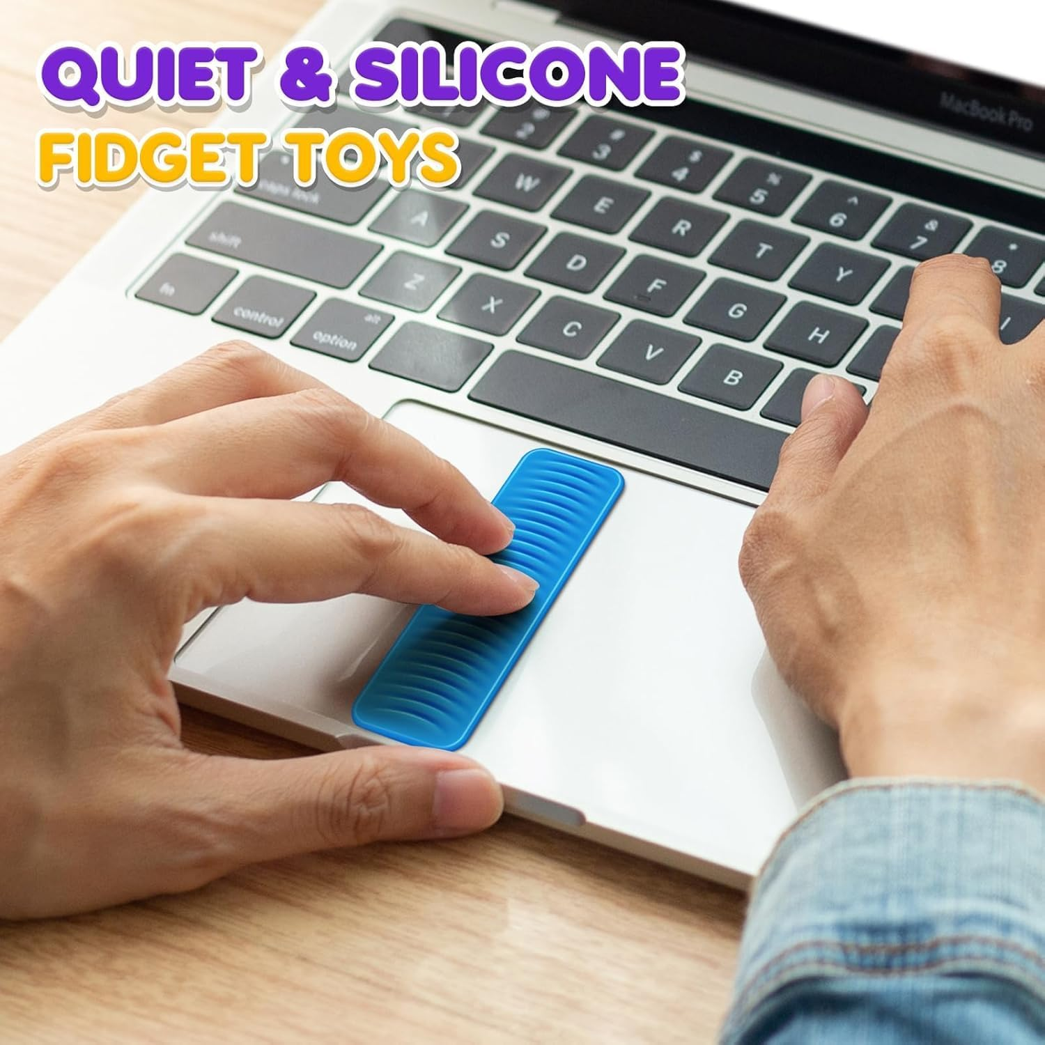 Sensory Fidget Toys Kids Adults: 8 Pack Textured Suction Toys for Autism Kids Calming - Sensory Stickers for Anxiety Relief Items - Fidget Strips for Classroom Desk - Travel Toys Road Trip Activities image number 2