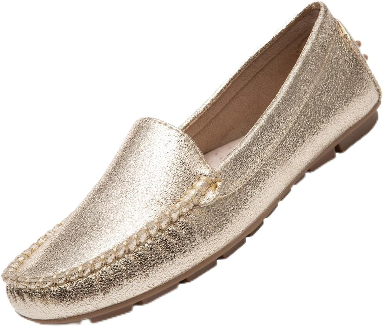 Bernal Women Penny Loafers Casual Comfortable Slip on Flat Shoes Driving Loafers Work Walking Shoes