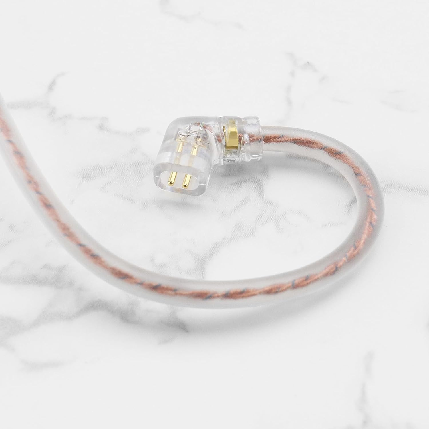 SING F LTD C Pin 3.5Mm Earbud Replacement Cable with Mic Compatible with KZ ZST/ZSR/ ED12/ ES3/ ES4/ ZS10/ AS06 Stereo Earphone Wire image number 3