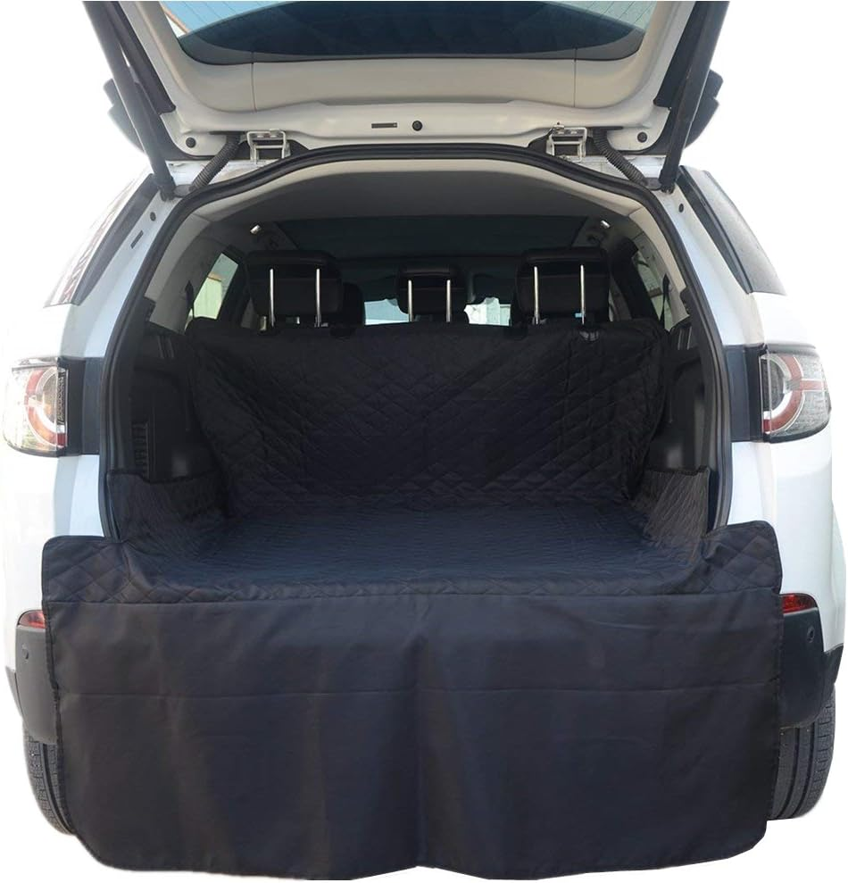 DOBEST Dog Vehicle Cargo Liner Cover Pet Seat Cover Bed Floor Mat Nonslip Waterproof Universal for Car SUV Truck Jeeps Vans Black