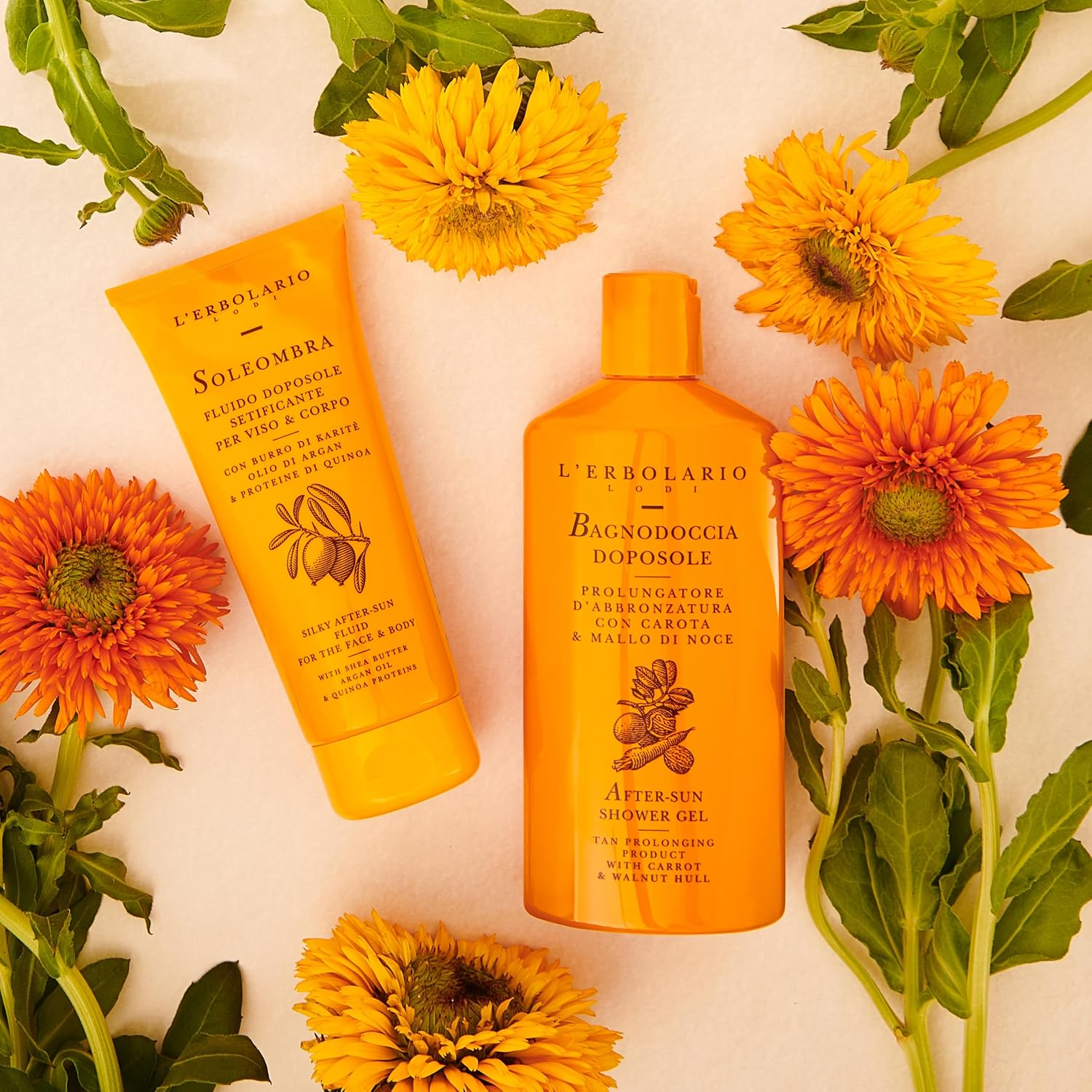 L'Erbolario after Sun Bath and Shower Foam image number 1