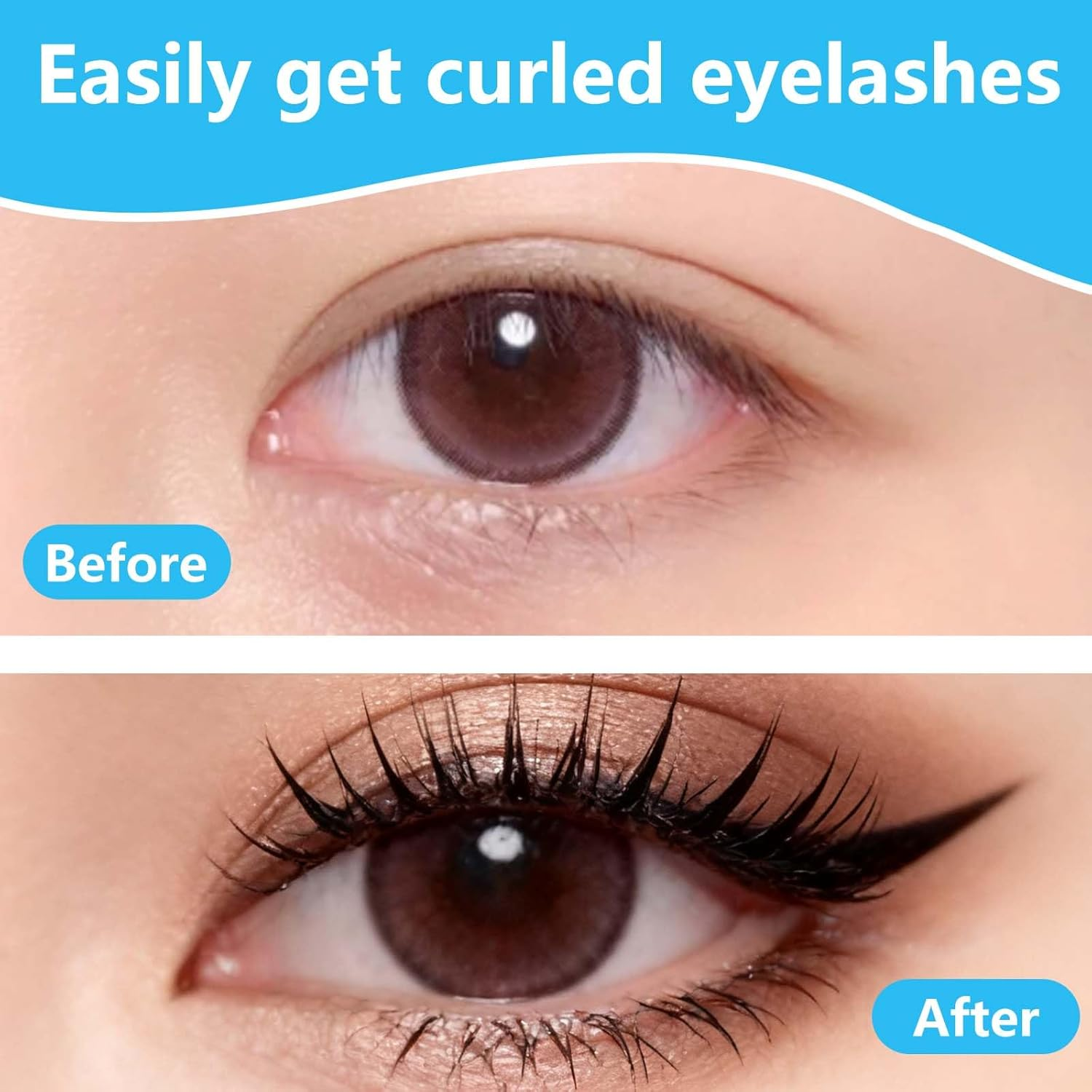 Koceci 80 PCS Lash Lift Pads, 5 Size Eyelash Curler Pads, Reusable Eyelash Lift Tools Silicone Lash Pad for Lashes Perm Kit (4 Colors)