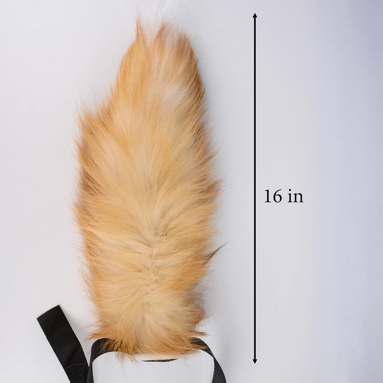 Adjustable Strap Furry Fox Tail Therian Tail Cosplay Fox'S Tail Suitable for Party Role Playing Costumes and Props (Crystal Fox) image number 3