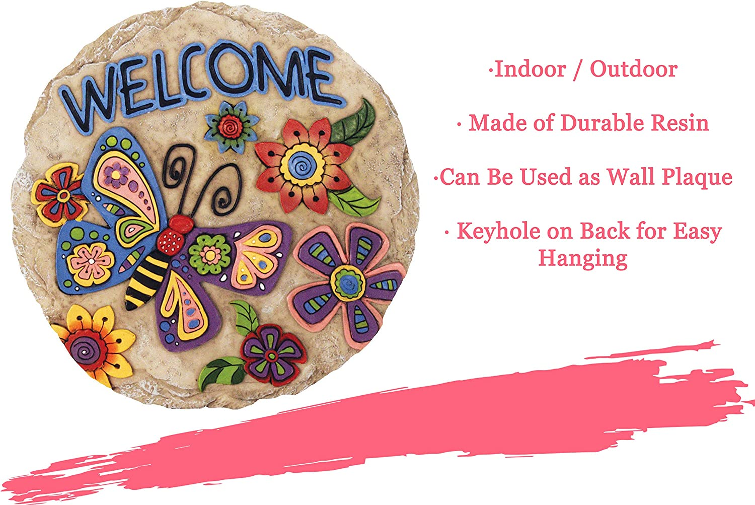 Spoontiques 13262 Butterfly Stepping Stone