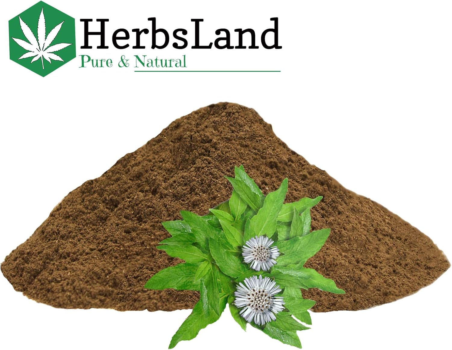 Herbsland&reg; Pure Bio Organic Amla Reetha Shikakai Bhringraj Powder for Face, Skin and Hair Care| Shiny Hair Growth with Anti-Dandruff Treatment | Natural Conditioning & Shampoo (50 Gm Each) (200 Gm) image number 5