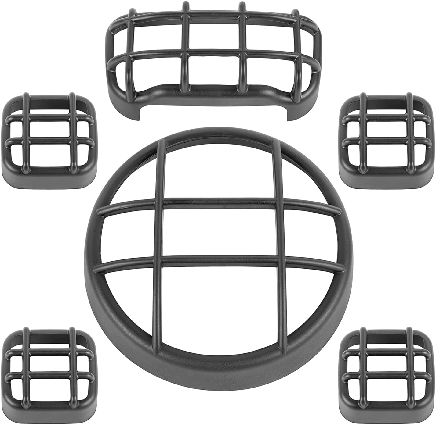 Lorababer Motorcycle Headlight Grille Turn Signal Tail Light Grill Cover Compatible with Ho-Nda CT125 CT 125 Huntercub Hunter Cub 125 2020 2021 2022 2023 Headlamp Protector Accessories