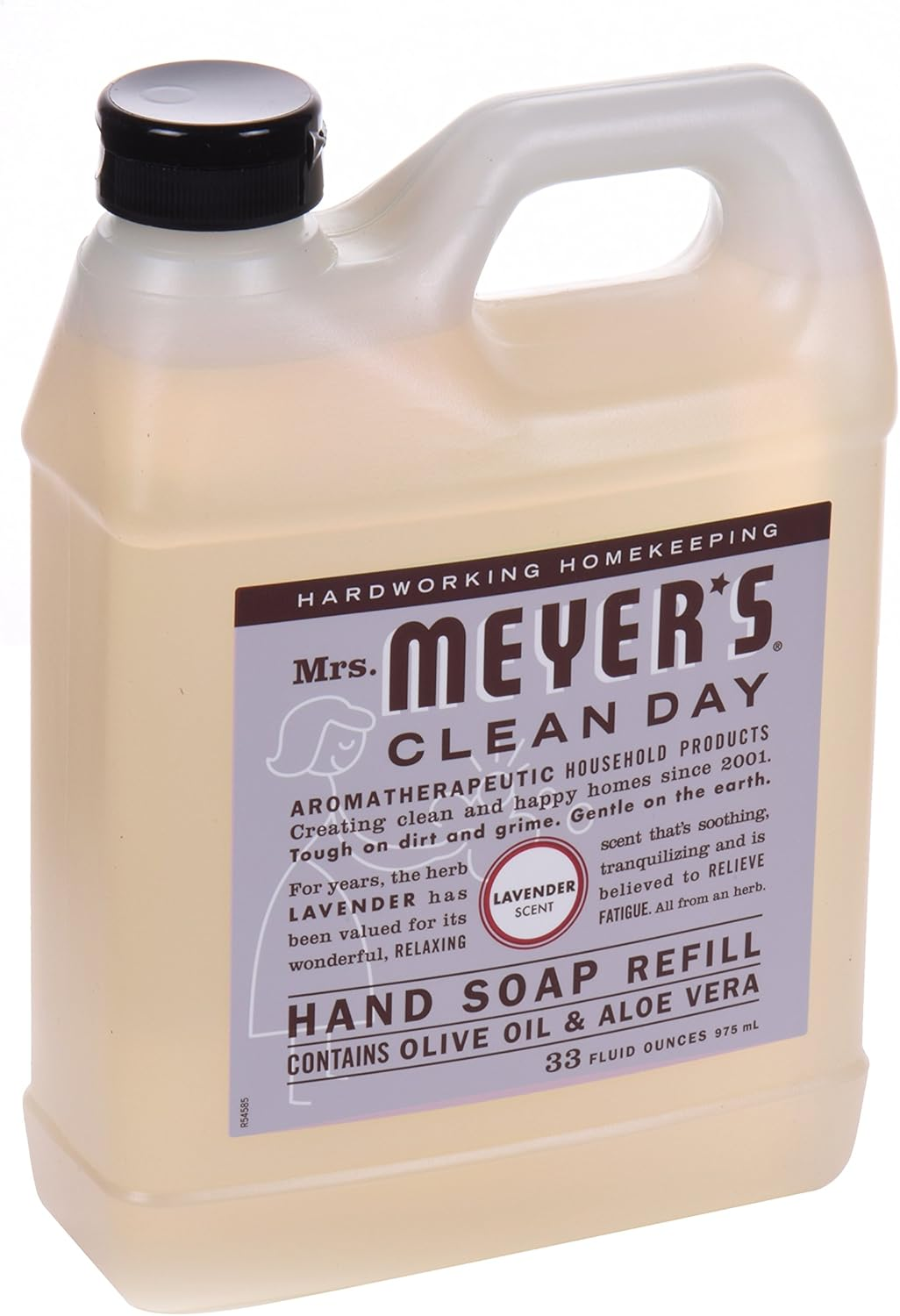 Mrs. Meyer'S Clean Day Liquid Hand Soap Refill - Lavender (33 Fl Oz (Pack of 2)) image number 4