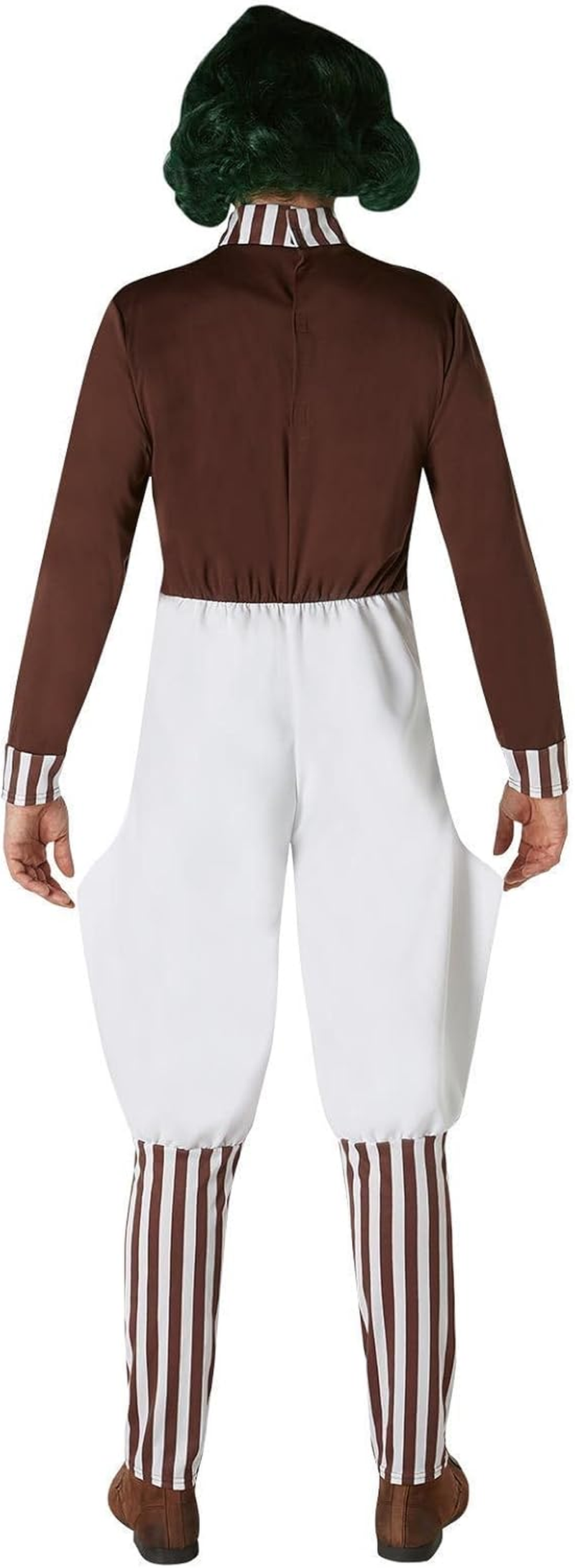 Oompa Loompa Deluxe Costume for Adults - Warner Bros Charlie and the Chocolate Factory image number 2