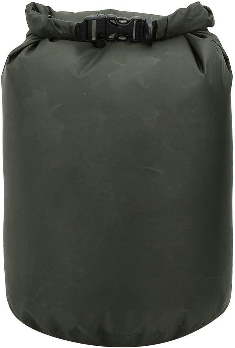 Waterproof Dry Bag Ultra Lightweight Dry Sacks Outdoor Gym Bag Storage Bag for Beach Boating Swimming Camping Hiking(50L-Military Green) image number 1