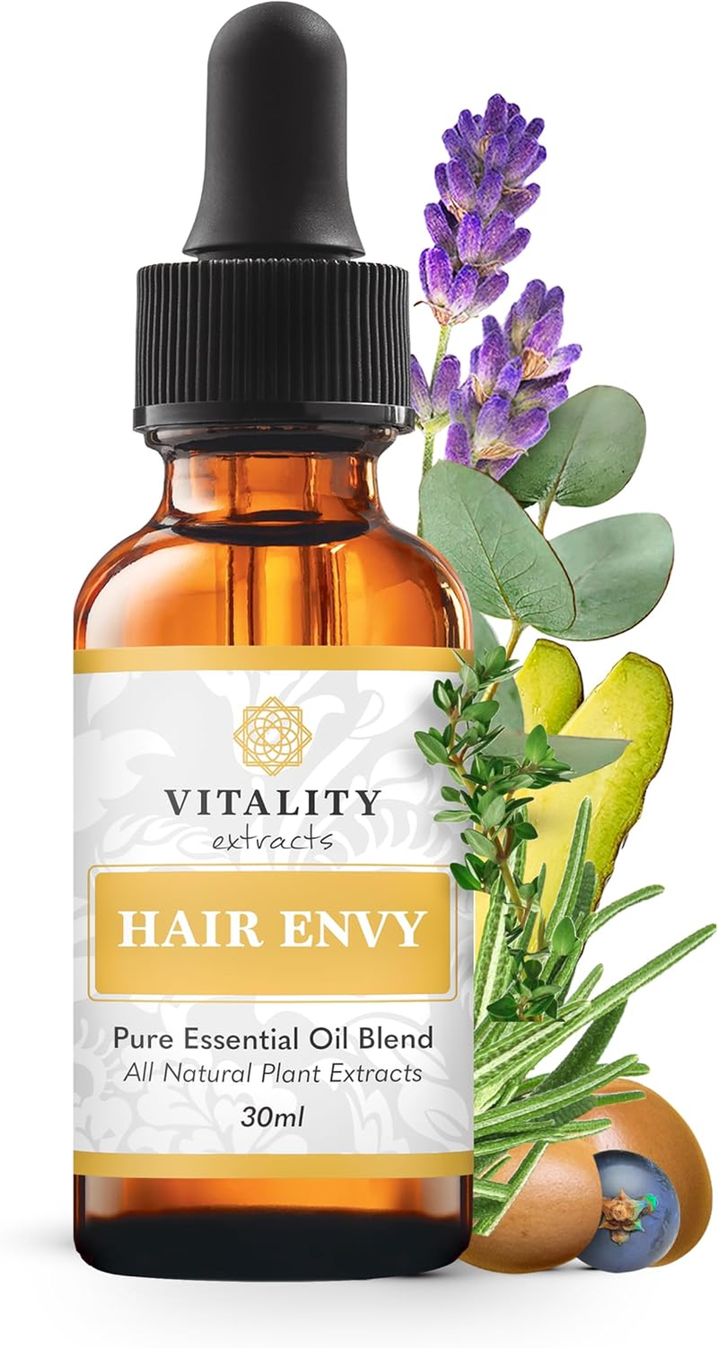Vitality Extracts - Hair Envy Essential Oil Blend- 100% Pure, Therapeutic Grade, High Potency (30Ml) - GCMS Tested, All Natural, Shine, Soften, Strengthen image number 6