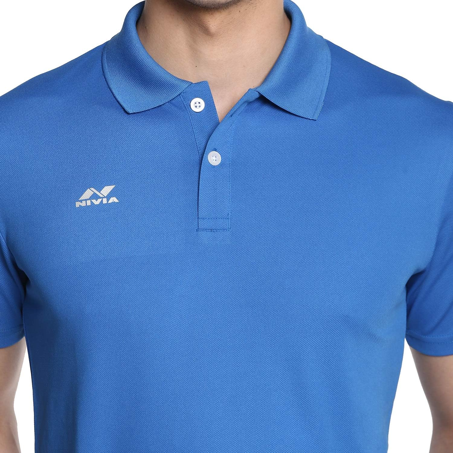 Nivia 5068 Ray 5 Polo Polyester T-Shirt for Men image number 5