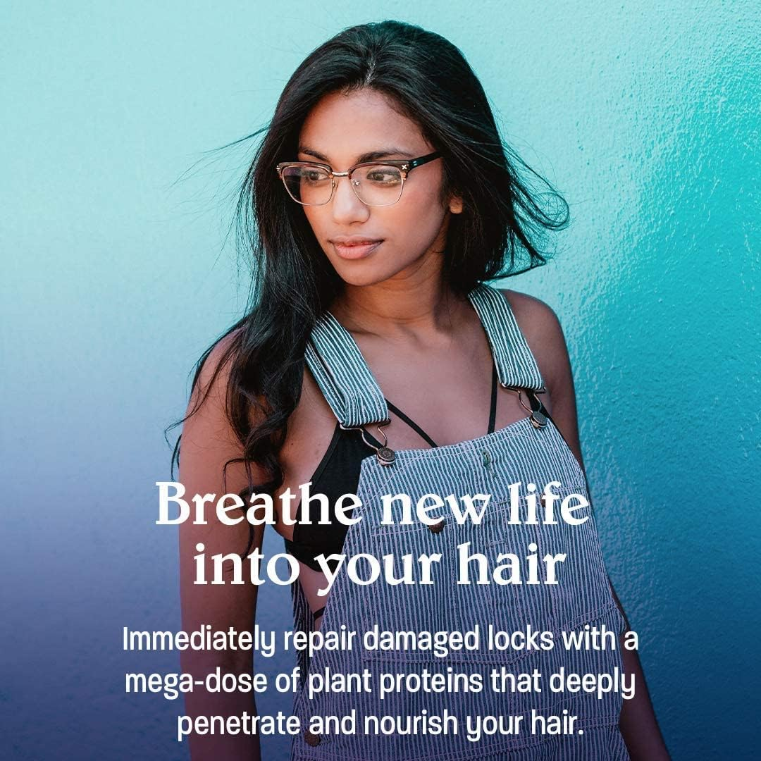 Malibu C Miracle Repair Hair Reconstructor with Cooling Menthol - Nourishing Hair Repair Treatment for Weak, Damaged Strands - Scalp Invigorating Hair Care image number 3