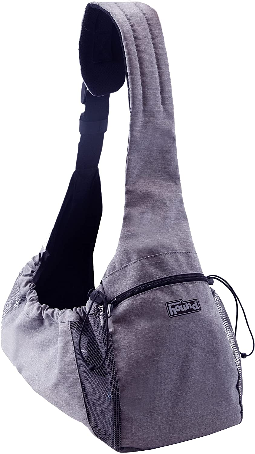 Outward Hound Puppak Dog Front Carrier, Small, Grey