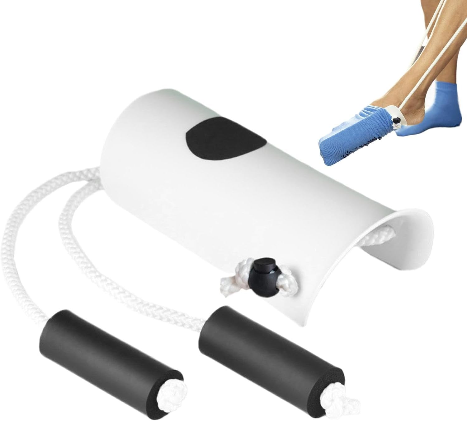 Sock Aids for Putting Socks - No Bending Sock Assistant Device | Ergonomic Sock Aid Device for Seniors, Sock Helpers Assist for Putting Socks image number 2