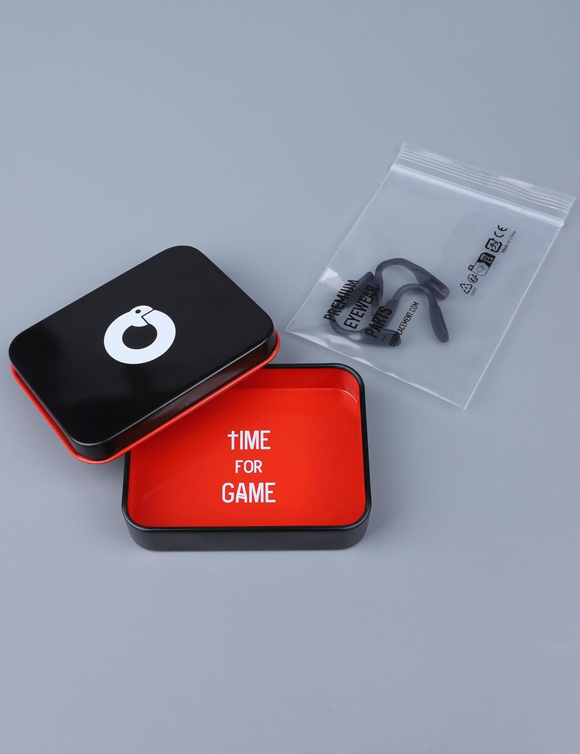 OWORK 3 Pairs Ultra Soft Silicone Sunglass Nose Pads for Oakley Coinflip Oo4144/Hex Jector Ox8032/Metalink Ox8153/Activate OX8173, Push-In Anti-Slip Glasses Nose Piece Replacement Kit Black image number 5