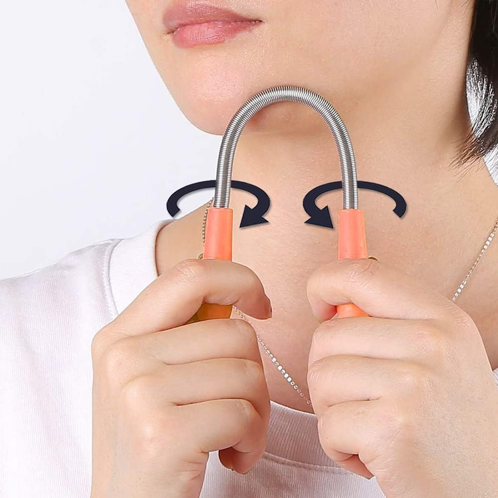1X Facial Hair Remover Threading Epistick Removal Stick Tool Epilator Free Bend AU image number 5