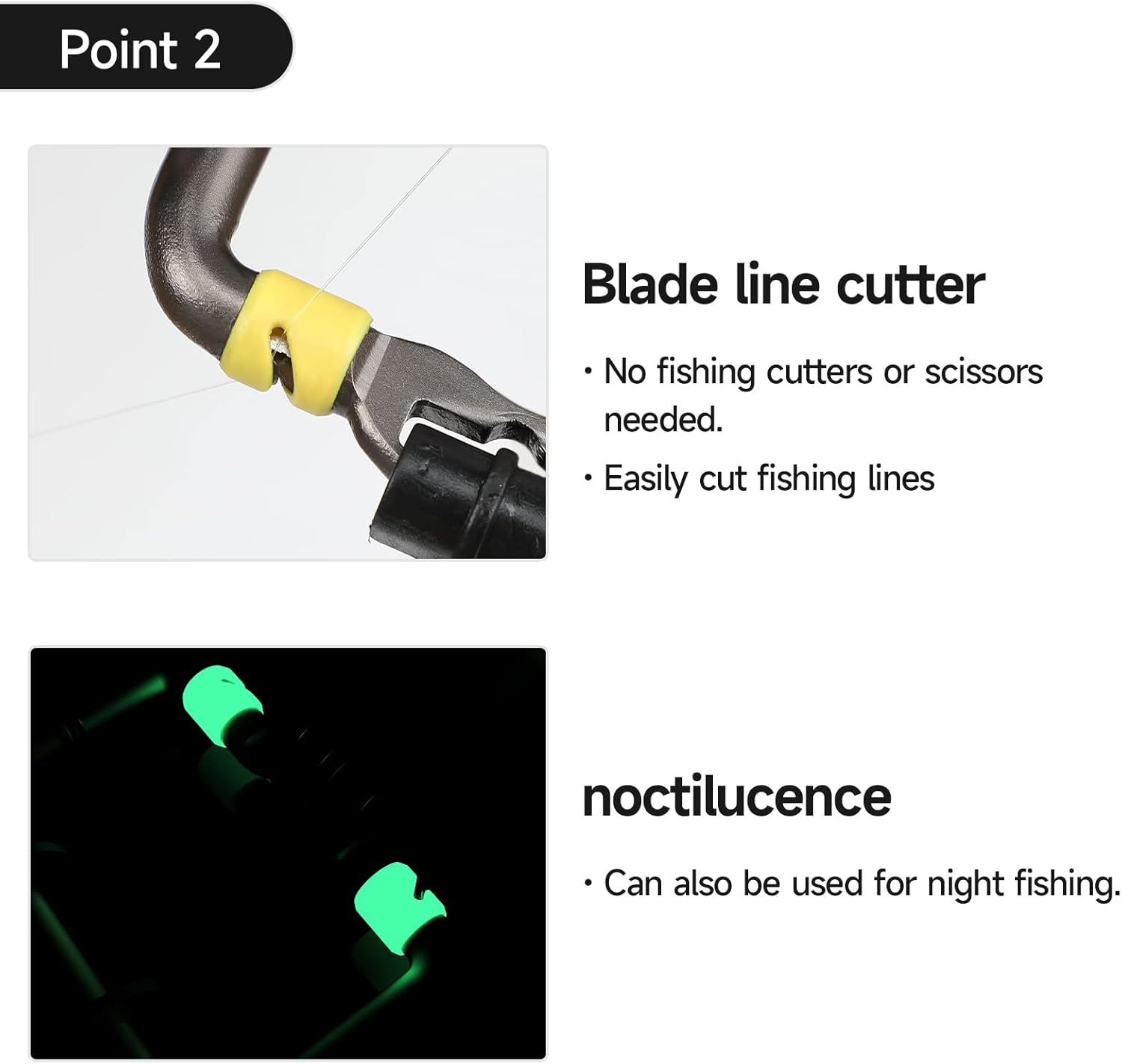 KOMCLUB Fishing Tippet Holder Line Cutter Tippet Spool Aluminium Tippet Storage Fishing Accessories Fishing Tackle Fishing Thread Monofilament Fishing Line - Red image number 6