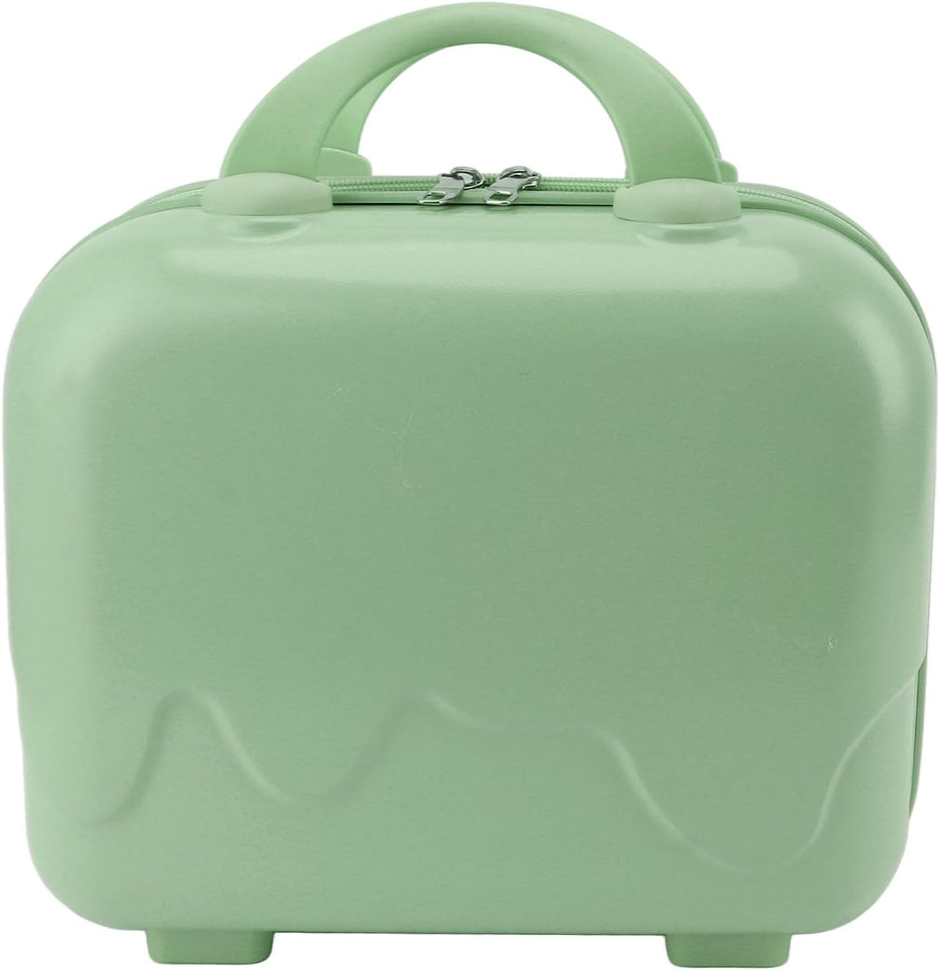 Carry on Luggage, 14 Inch Cosmetic Case for Travel (Matcha Green) image number 5