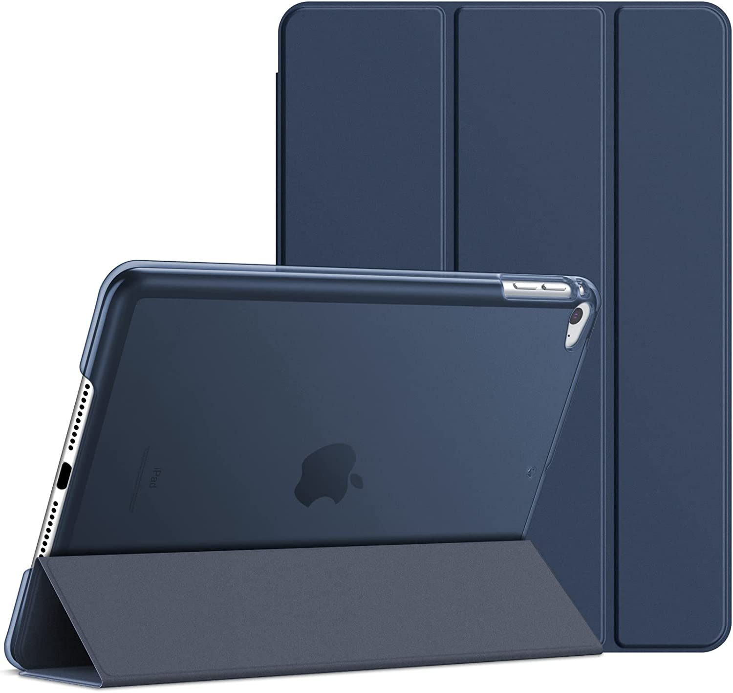 Jetech Case for Ipad Mini 4 (2015 Model 4Th Generation), Smart Cover with Auto Sleep/Wake (Navy) image number 2