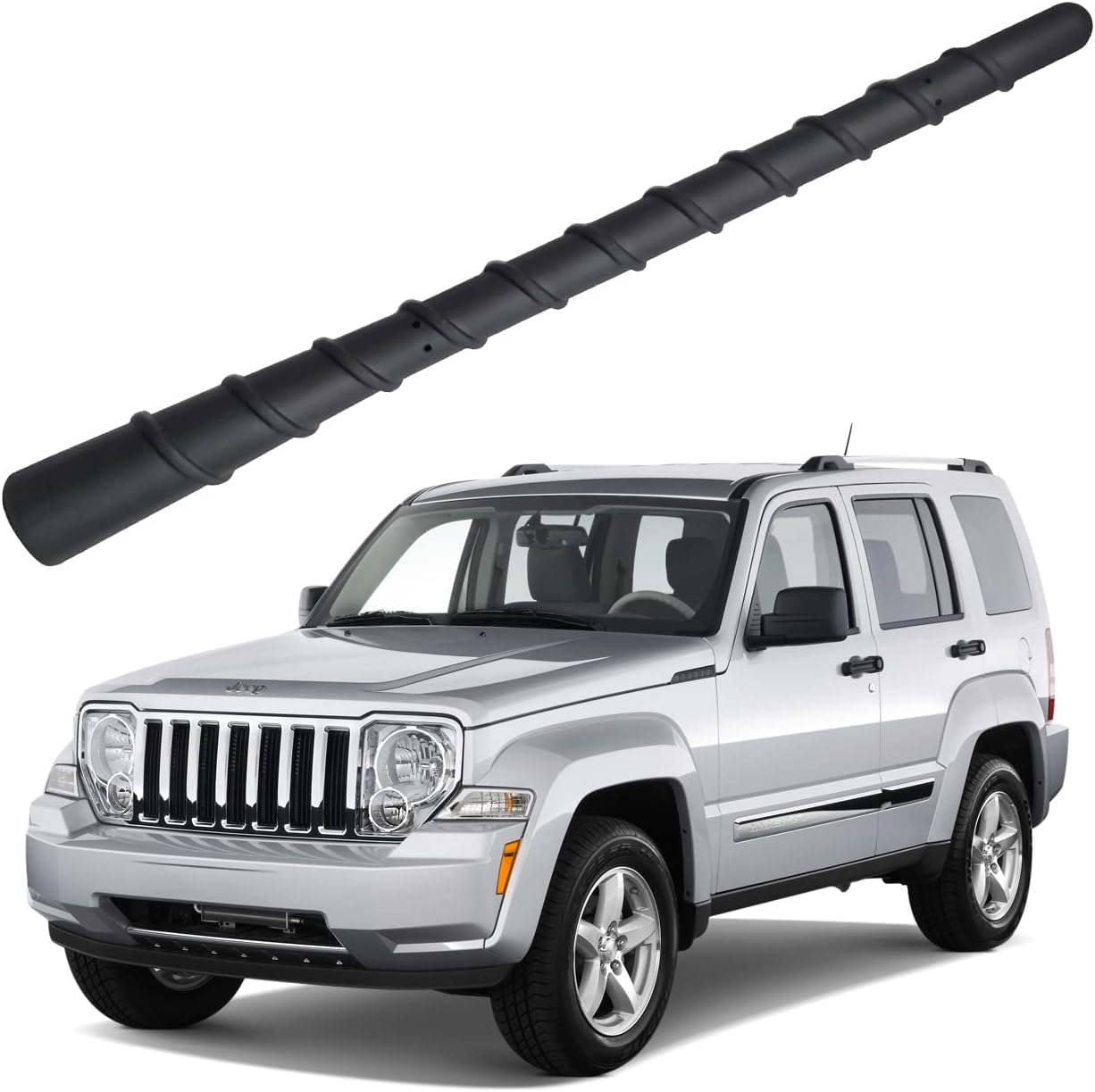 Jeep Liberty 8 Inch Flexible Rubber Antenna Replacement (2008-2010) image number 5
