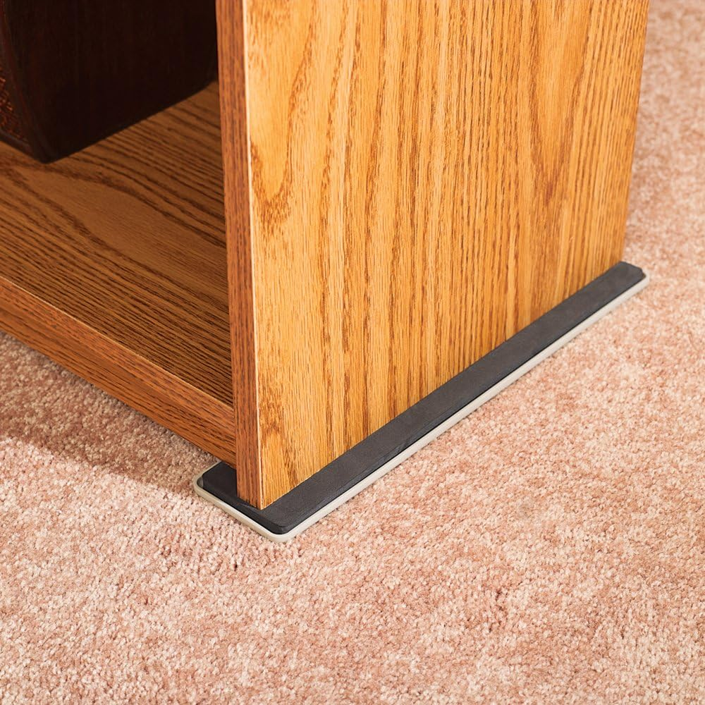 Supersliders 4912895N Assorted Size and Shape Value Pack, Reusable and Self-Stick Furniture Sliders and Felt Pads to Protect Flooring Surfaces, Linen (52 Pieces) image number 4