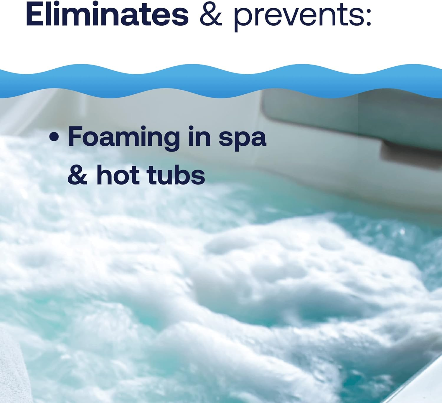 HTH Spa 86116 Defoamer, Spa & Hot Tub Chemical Eliminates Foaming, Softens Water, 16 Oz