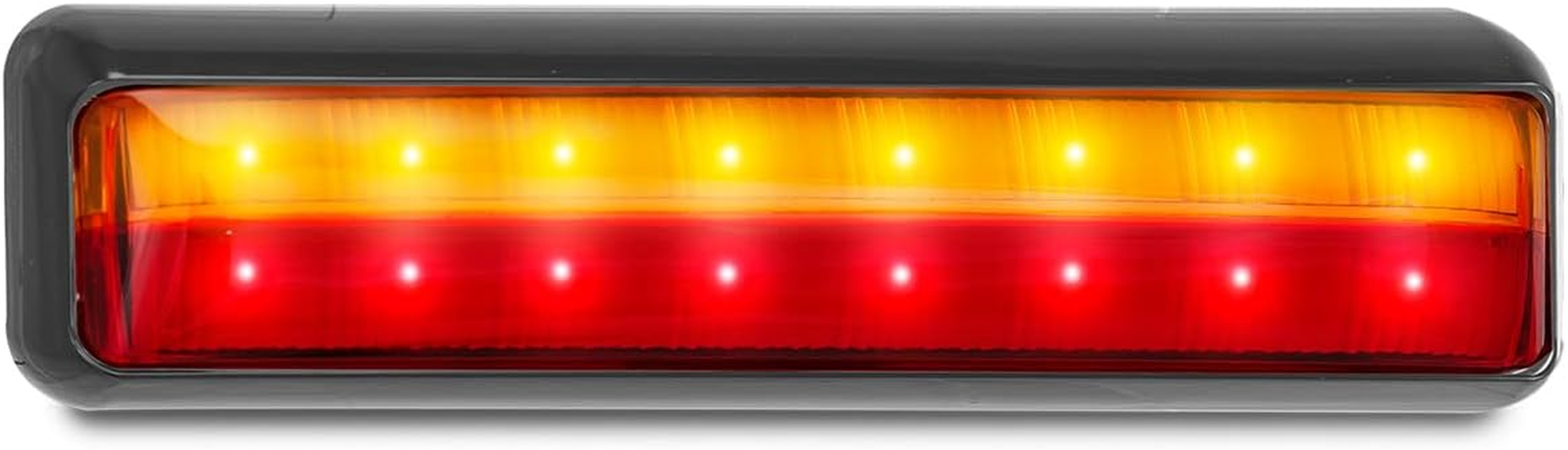 LED Autolamps 12-24V Stop Tail Indicator Lamp with 16 LED'S Single Blister, 200 Mm X 50 Mm X 28Mm Size image number 2