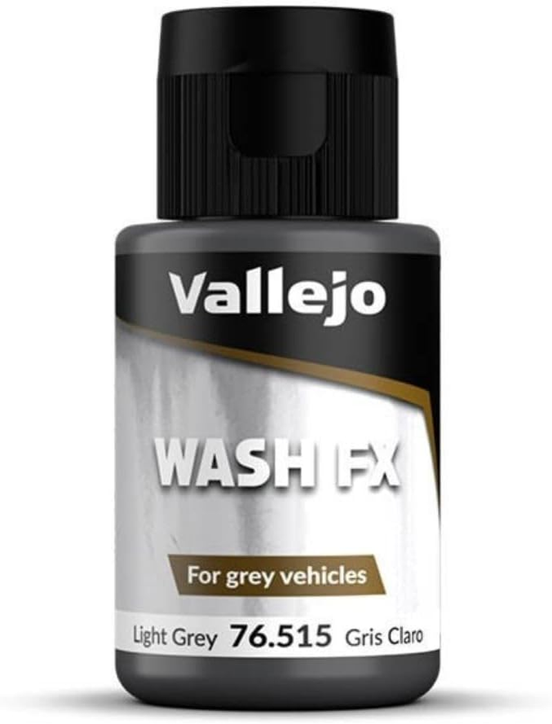 Vallejo VJ76515 Model Wash Light Grey 35 Ml Miniatures - Blue Grey image number 6