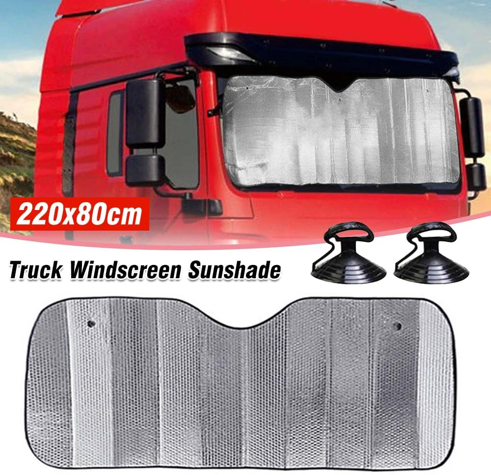 BIGTEDDY 1X Extra Big Large Van Bus Truck Sunshade Windscreen Sun Shade Heat Reflective image number 4