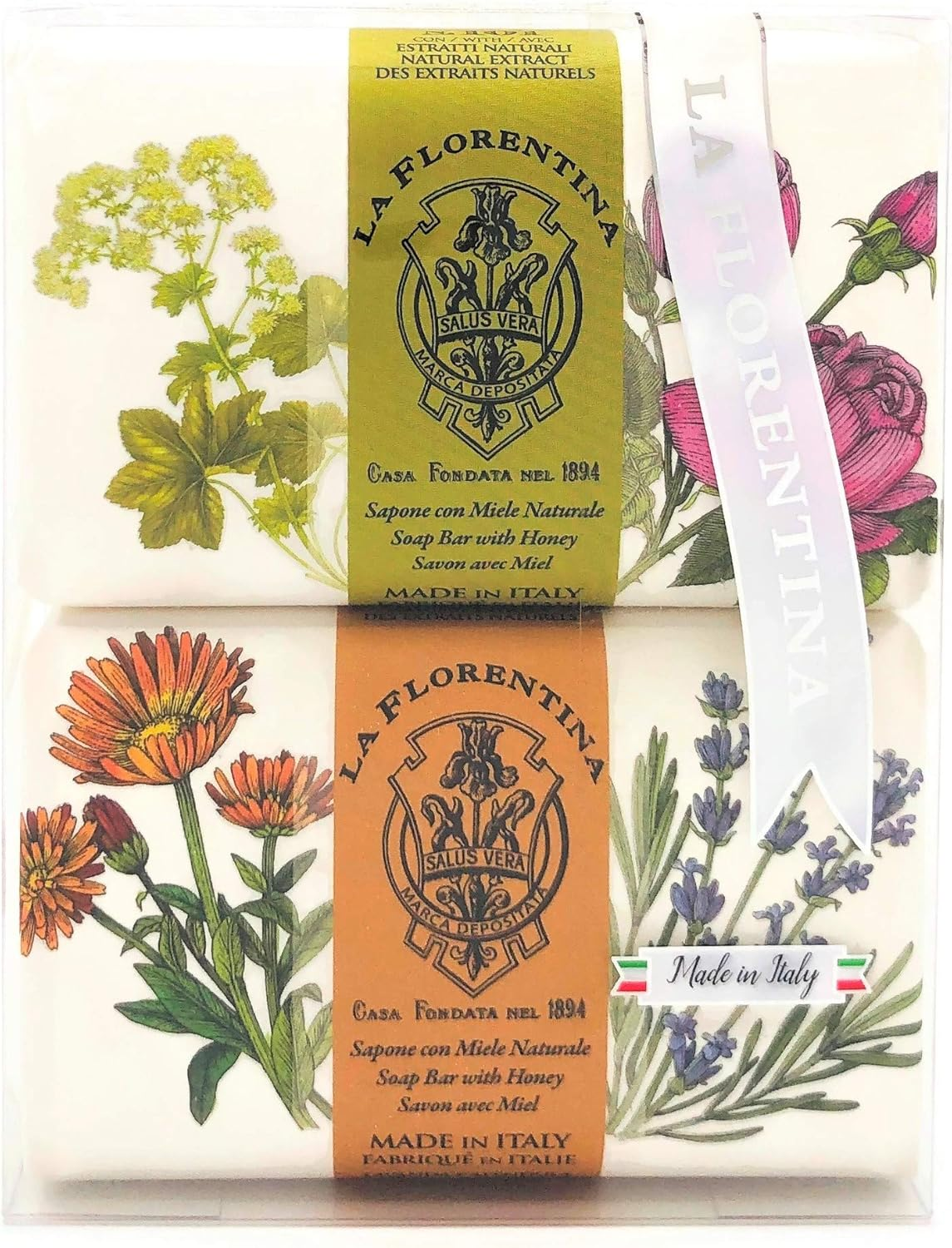 Lavender & Marigold Bar Soap 200G image number 2